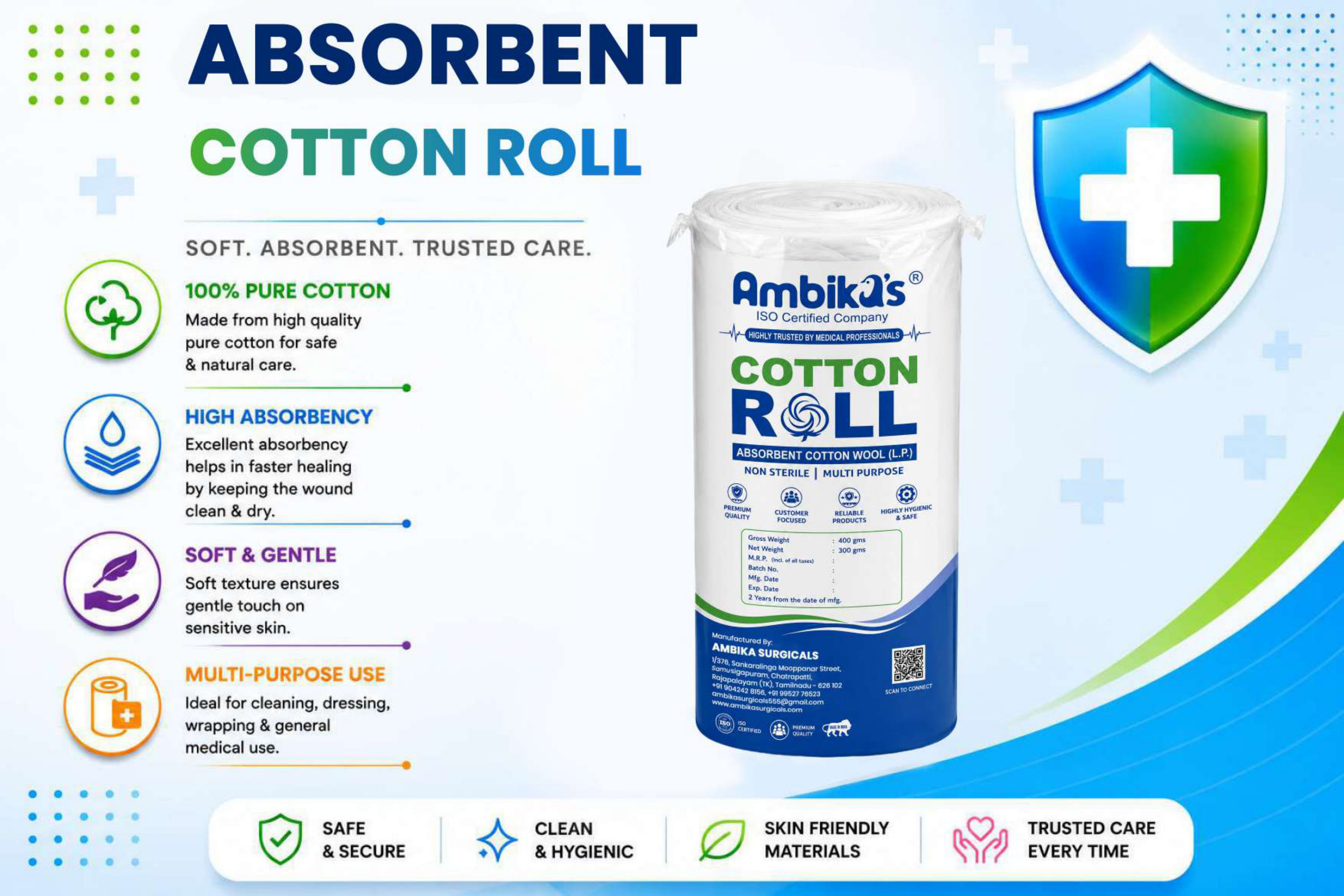 Ambika's Medical Consumables & Gauze Products Range - Page 8