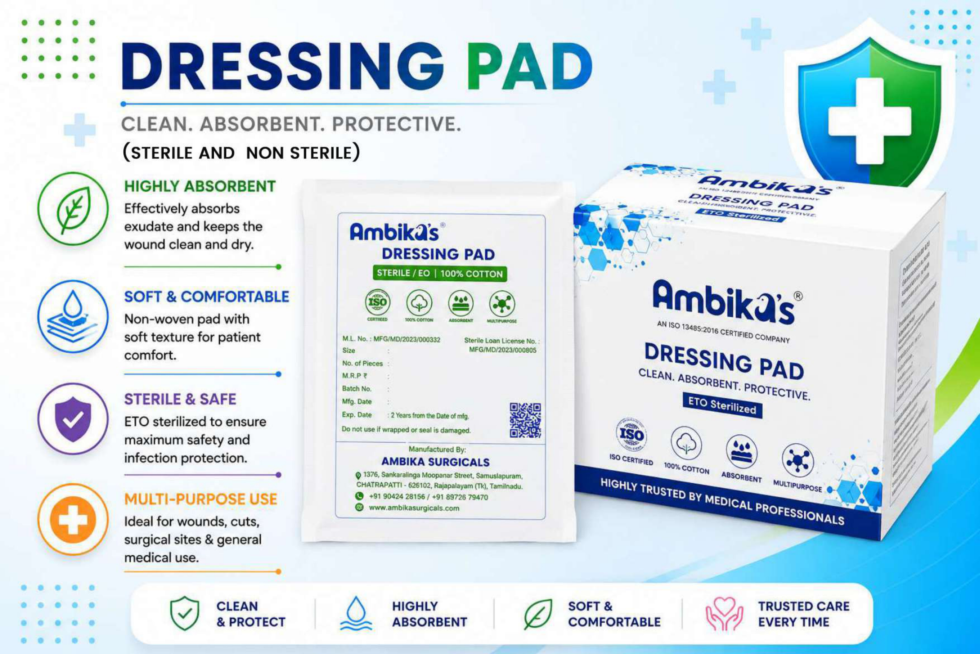 Ambika's Medical Consumables & Gauze Products Range - Page 3