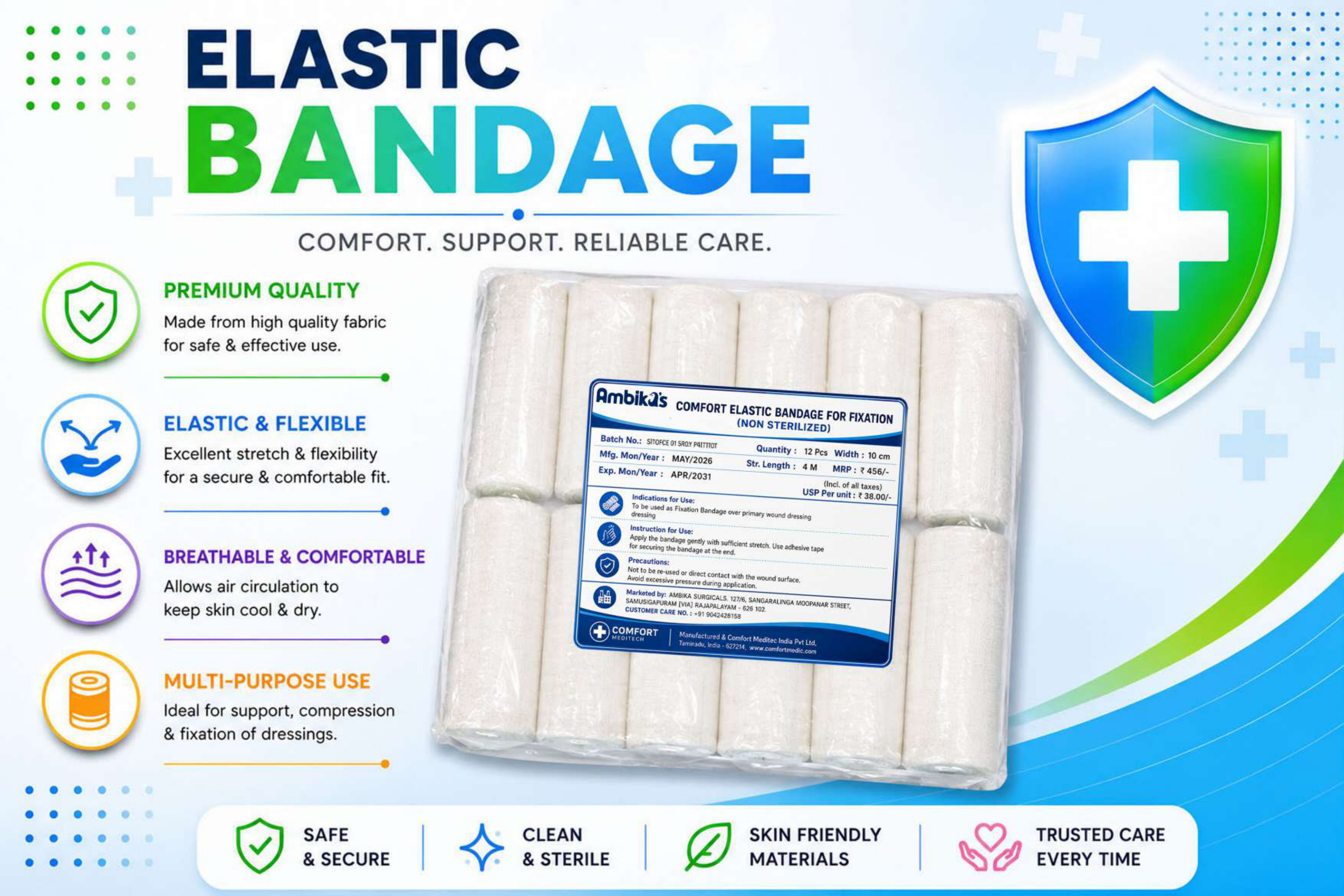 Ambika's Medical Consumables & Gauze Products Range - Page 10