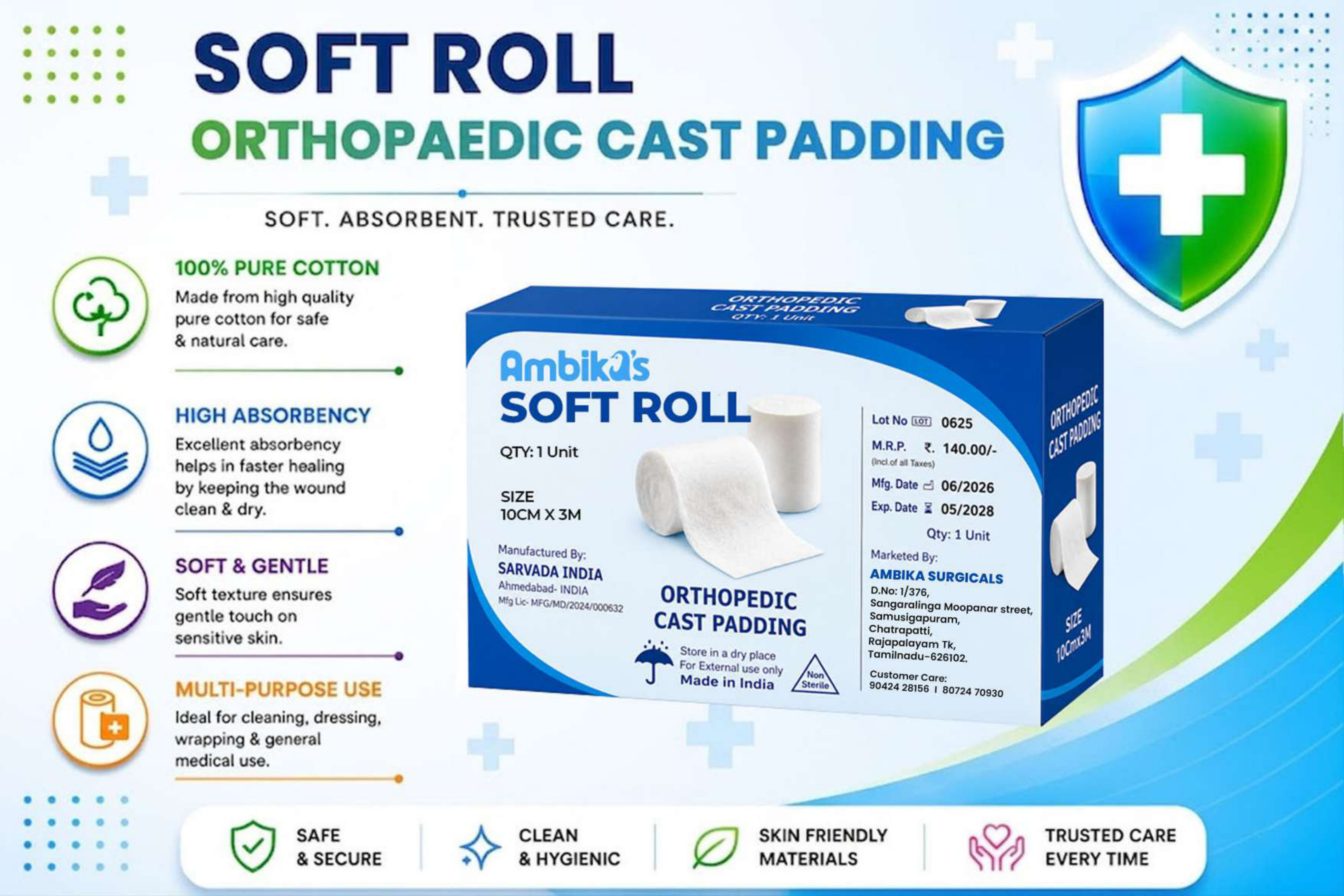 Ambika's Medical Consumables & Gauze Products Range - Page 9