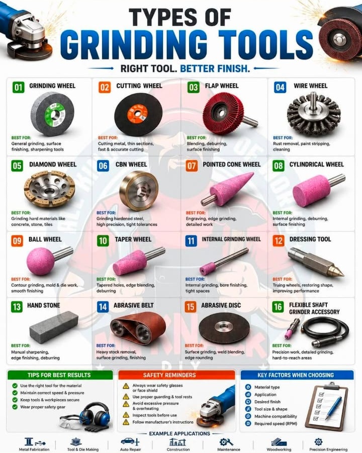 Grinding Tools & Wheels
