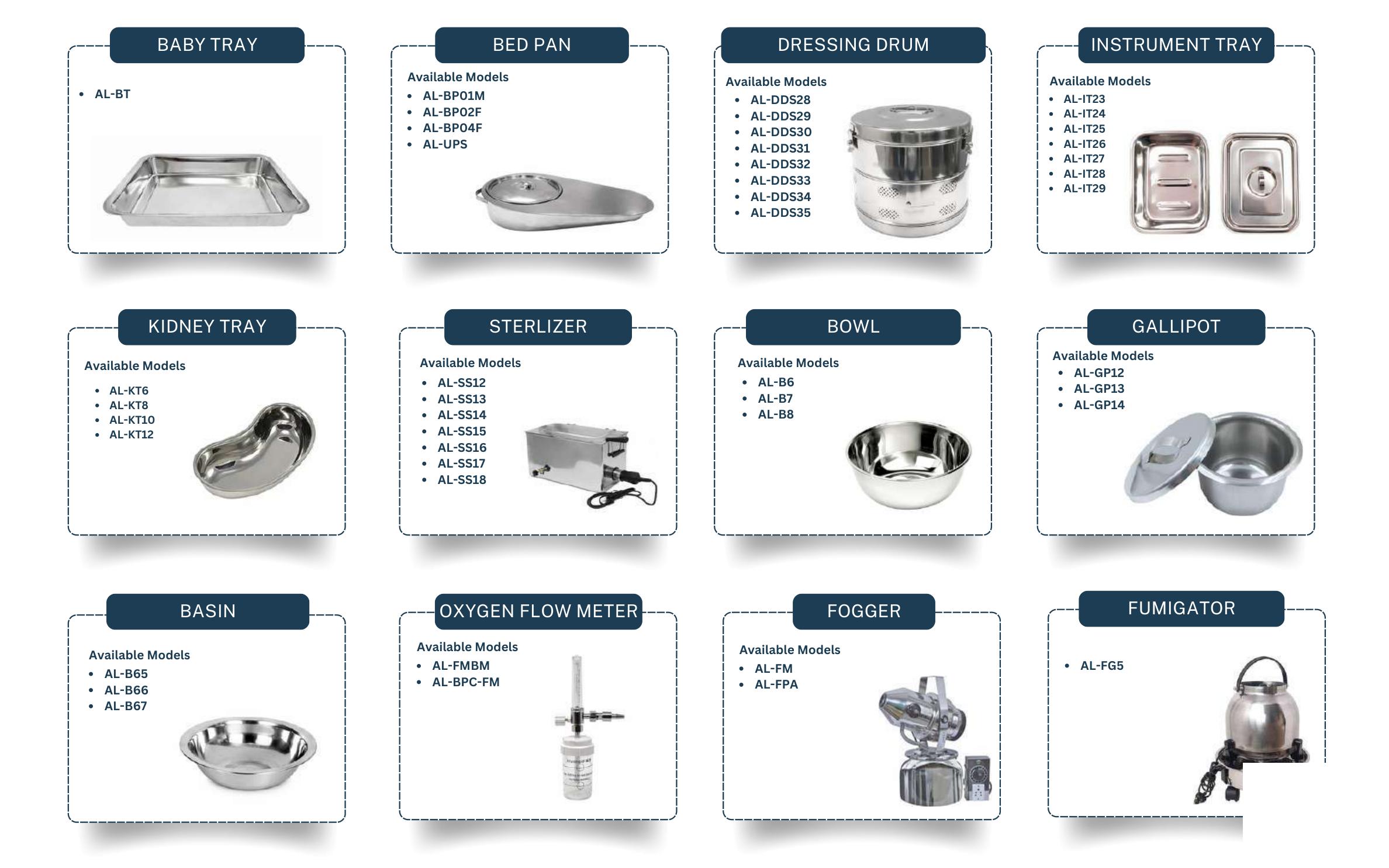 Hospital Furniture, Medical & Surgical Equipment Range - Page 11
