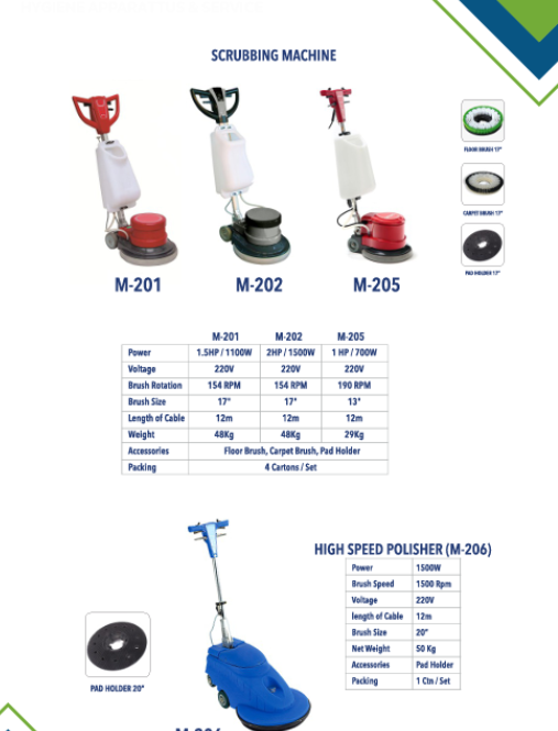 Maintenance Machines & Janitorial Equipment Range - Page 5