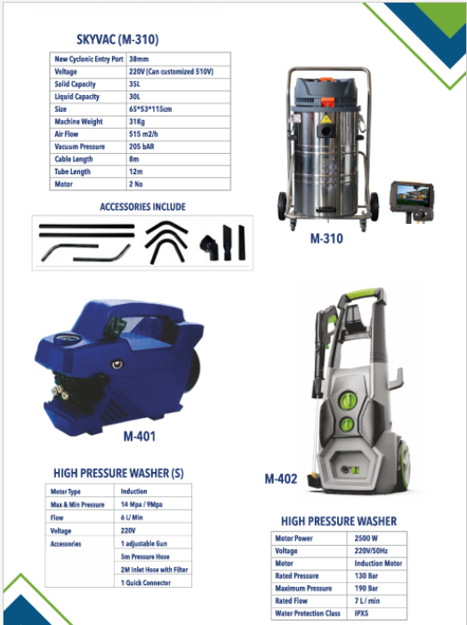 Maintenance Machines & Janitorial Equipment Range - Page 7