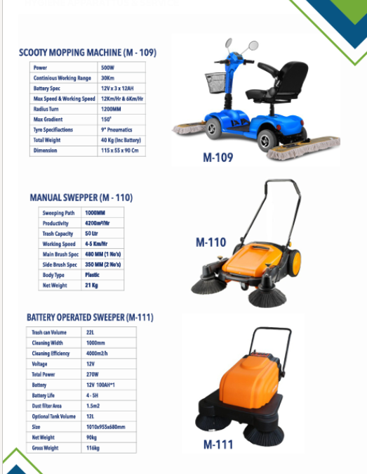 Maintenance Machines & Janitorial Equipment Range - Page 4