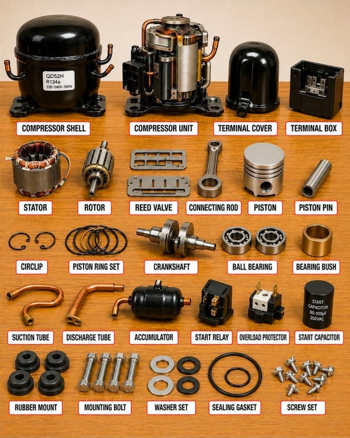 AC Compressor Parts