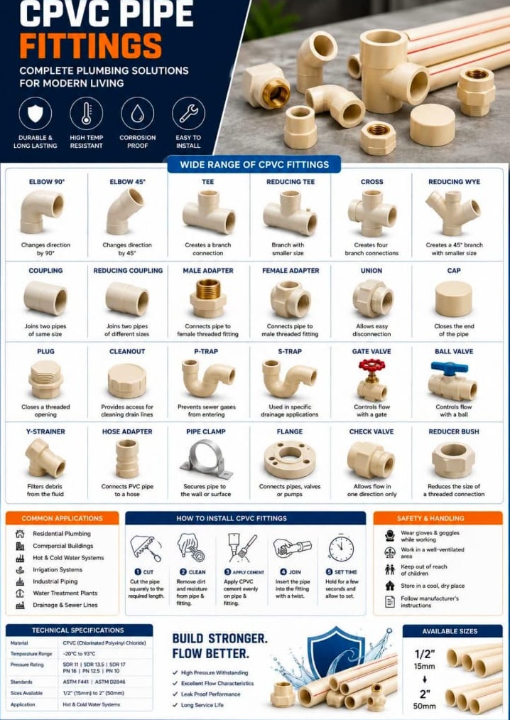 Plastic Water Pipes