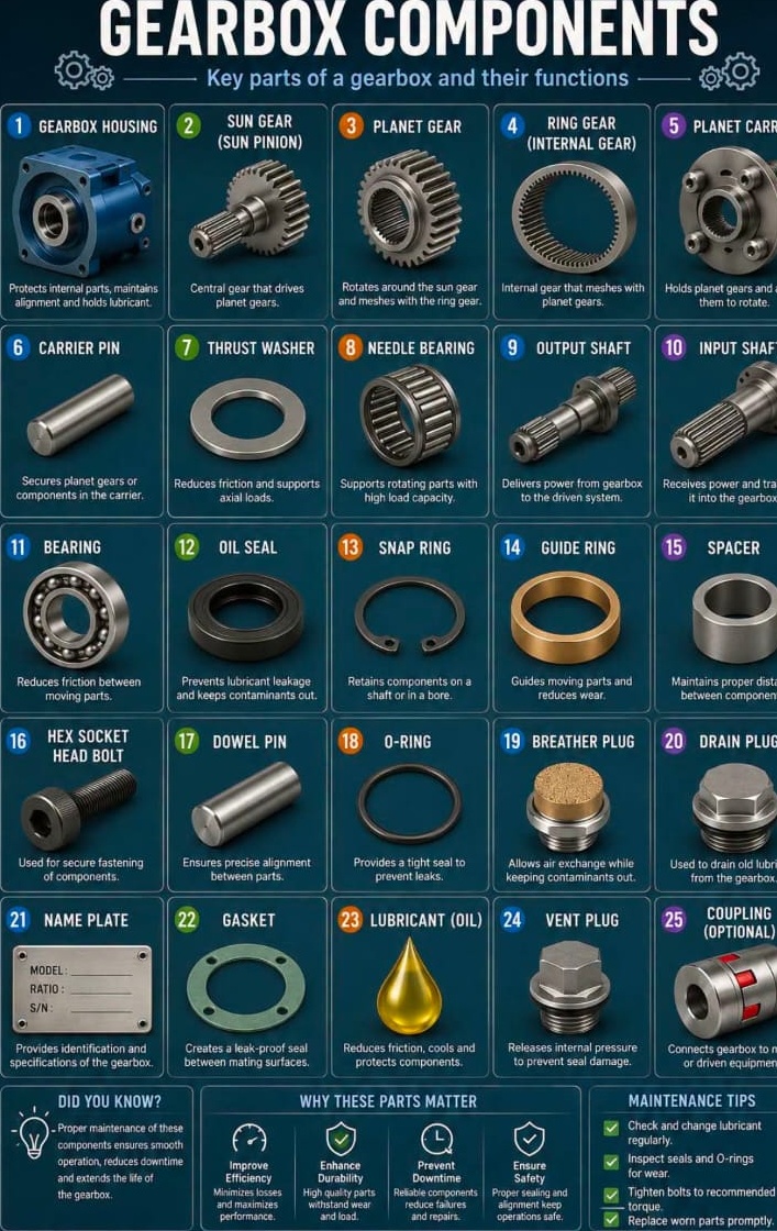 Gears & Gear Spares