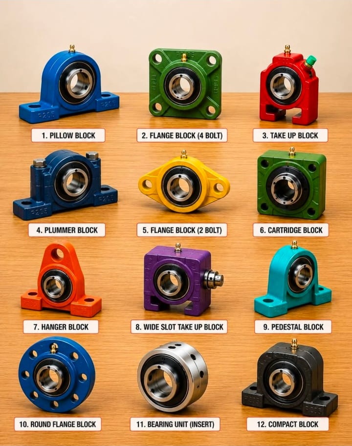 Bearing Base Mounts