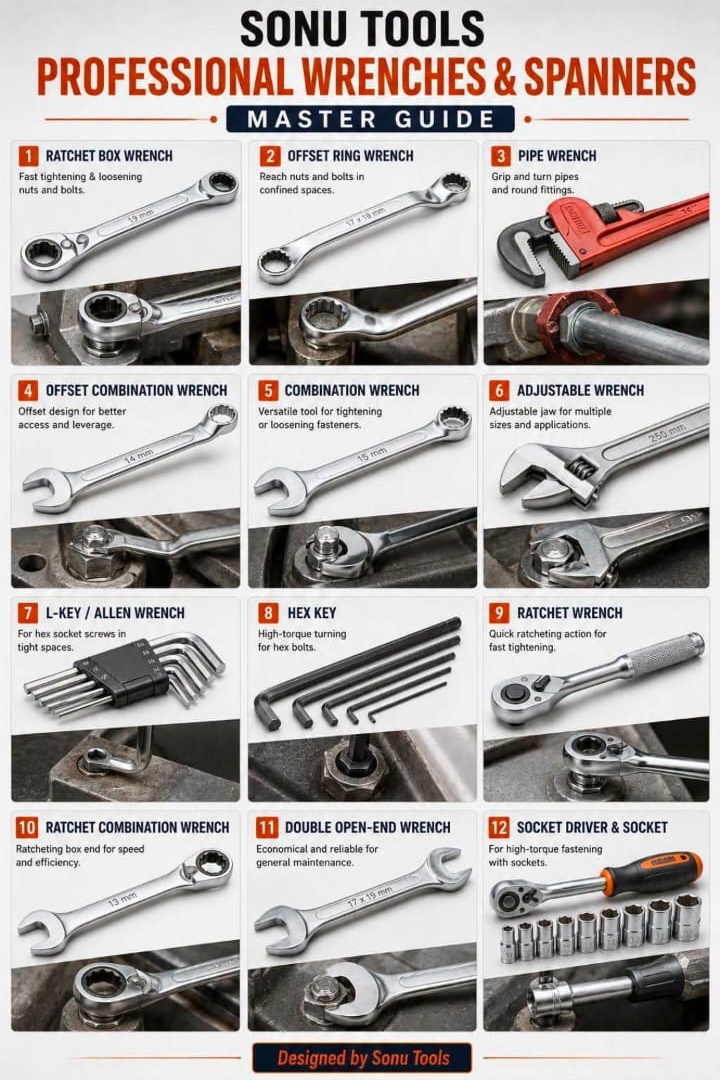 Complete Wrench Set