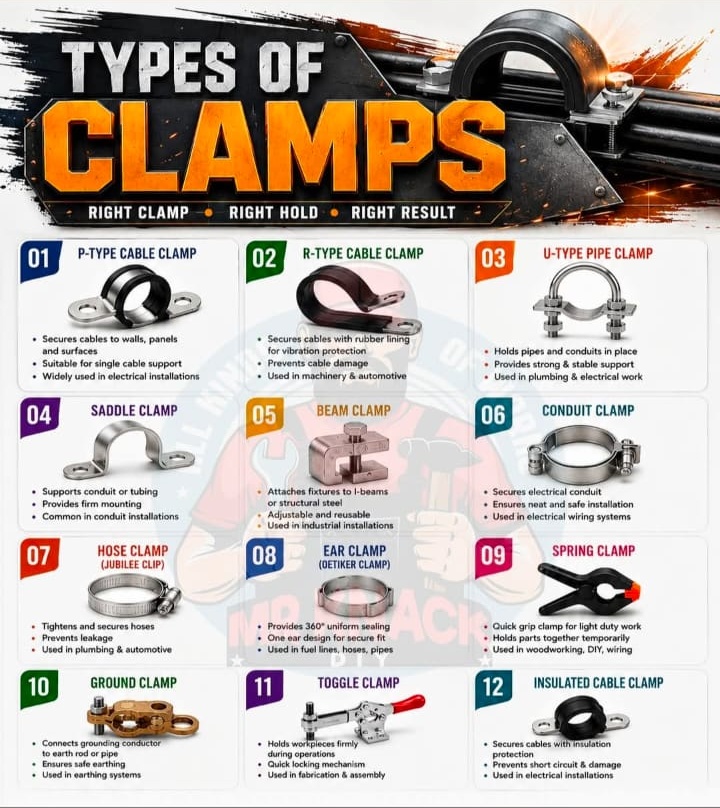 Pipe & Cable Clamps