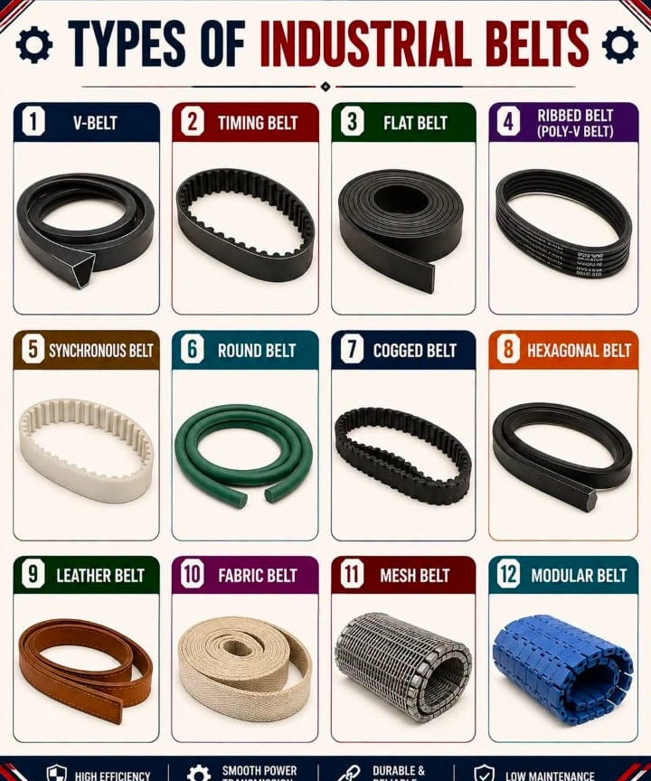 Rubber Motor Belts