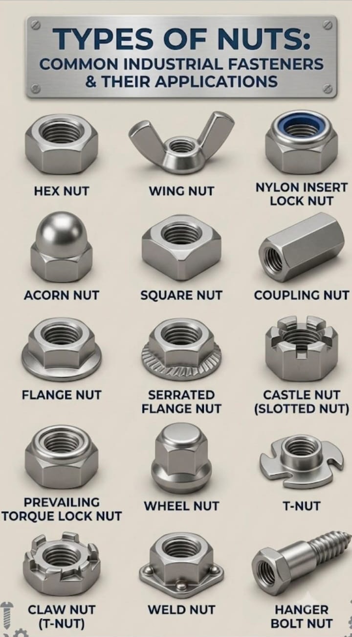 Hex Nuts & Fasteners
