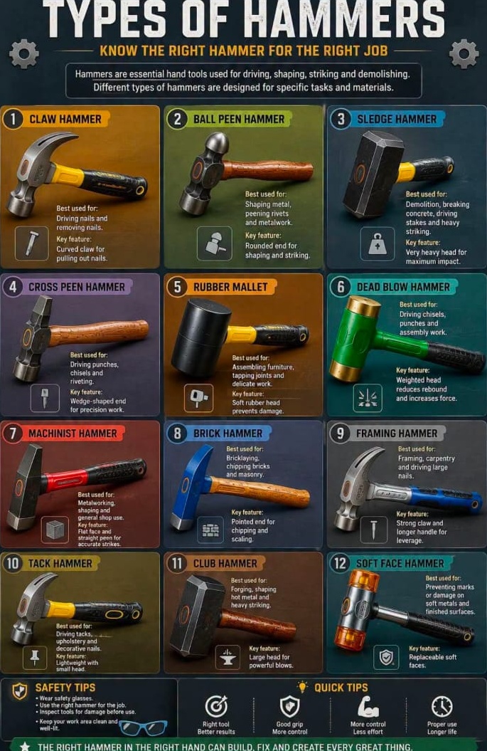 Hammers & Rubber Mallets