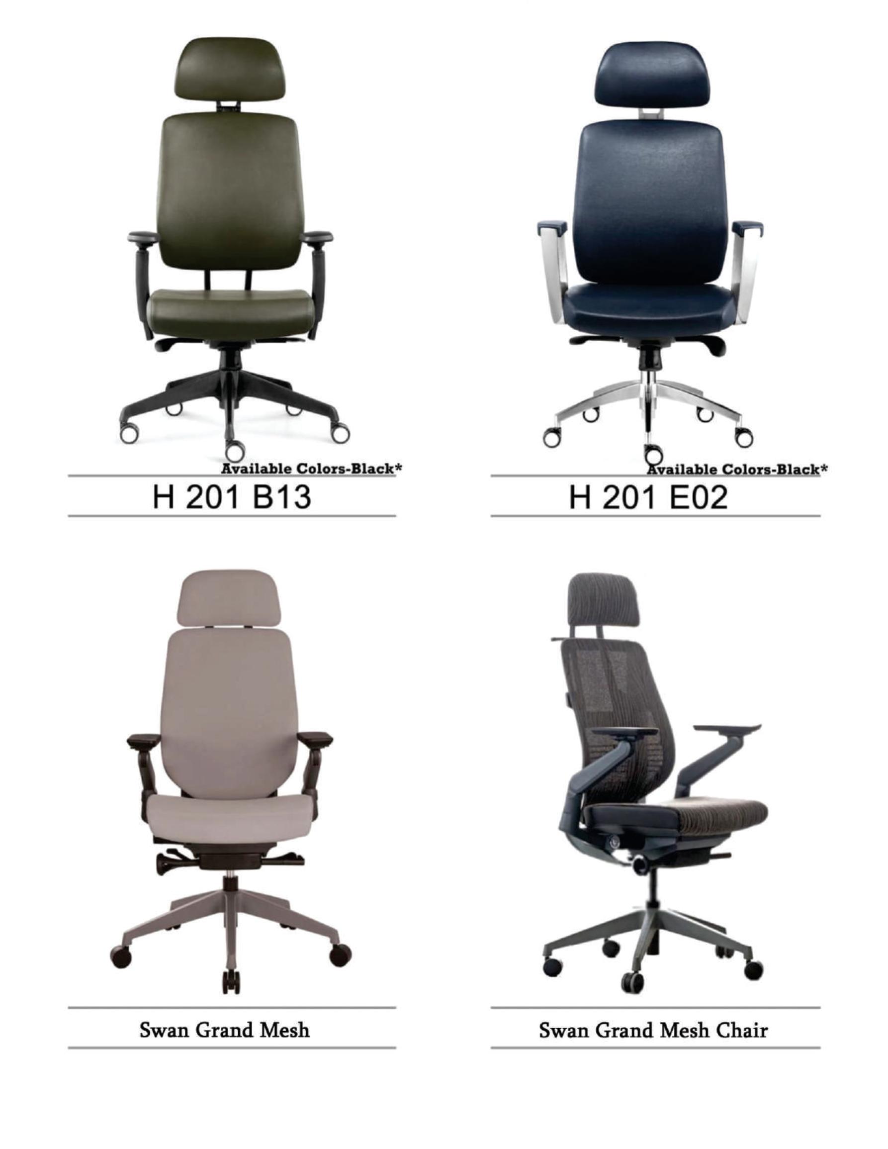 Ergonomic Office, Executive & Mesh Chairs Series - Page 11