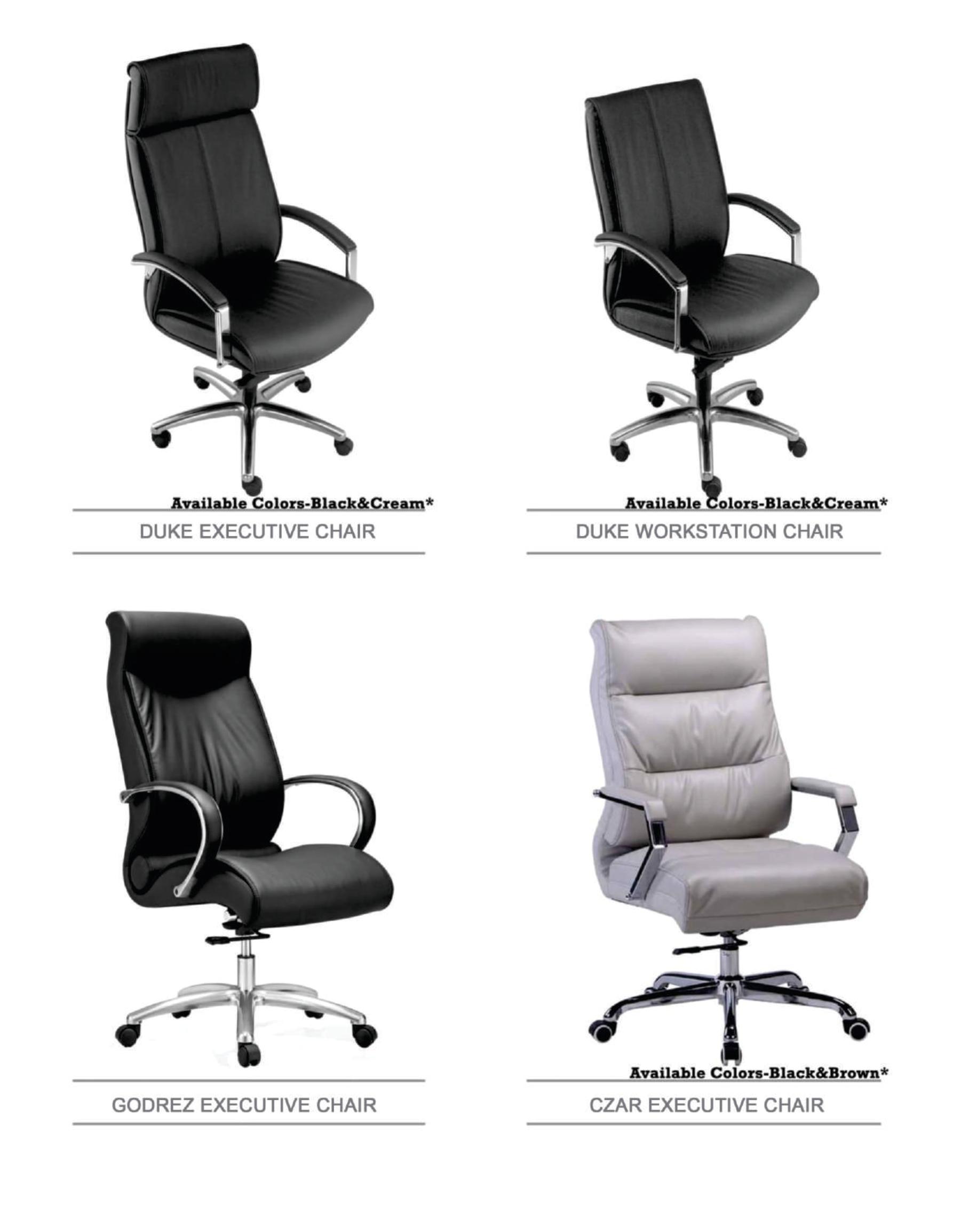 Ergonomic Office, Executive & Mesh Chairs Series - Page 12