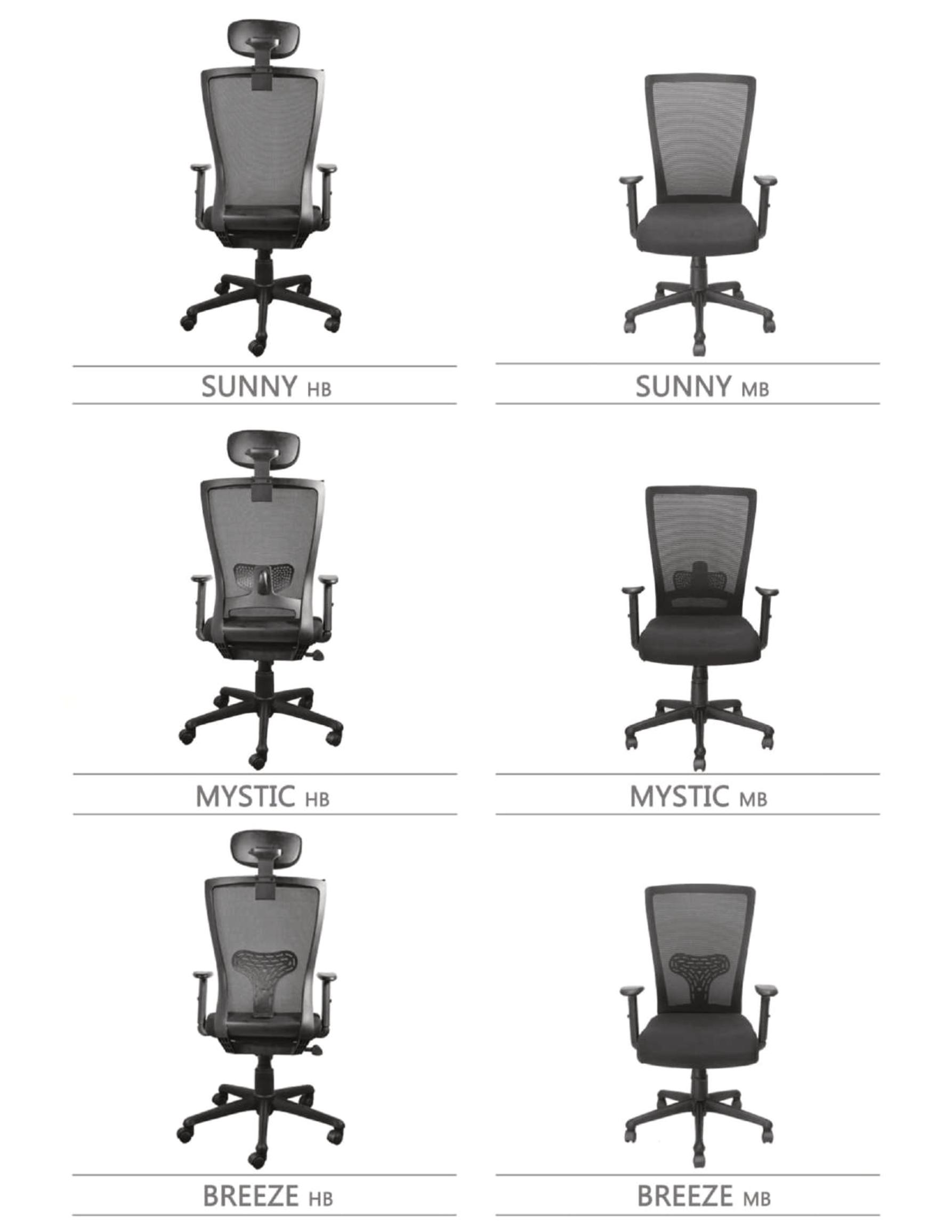 Ergonomic Office, Executive & Mesh Chairs Series - Page 2