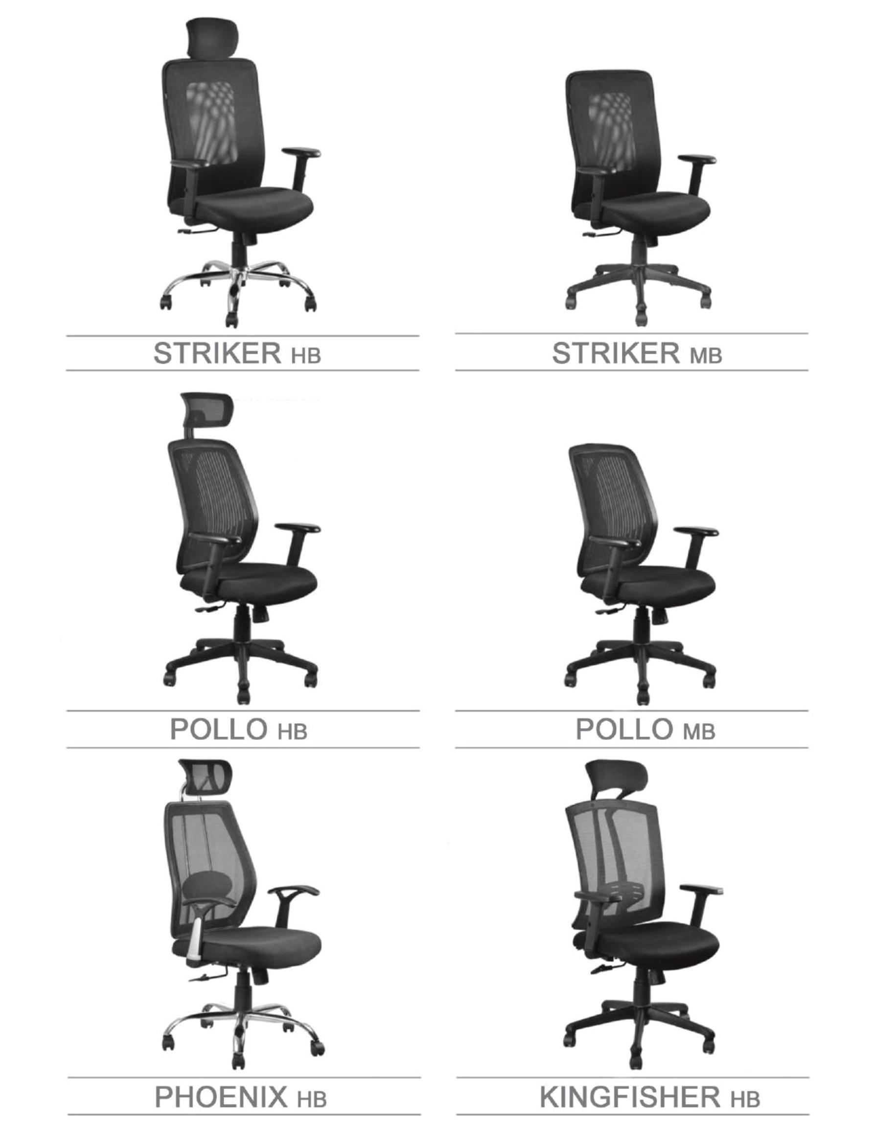 Ergonomic Office, Executive & Mesh Chairs Series - Page 4