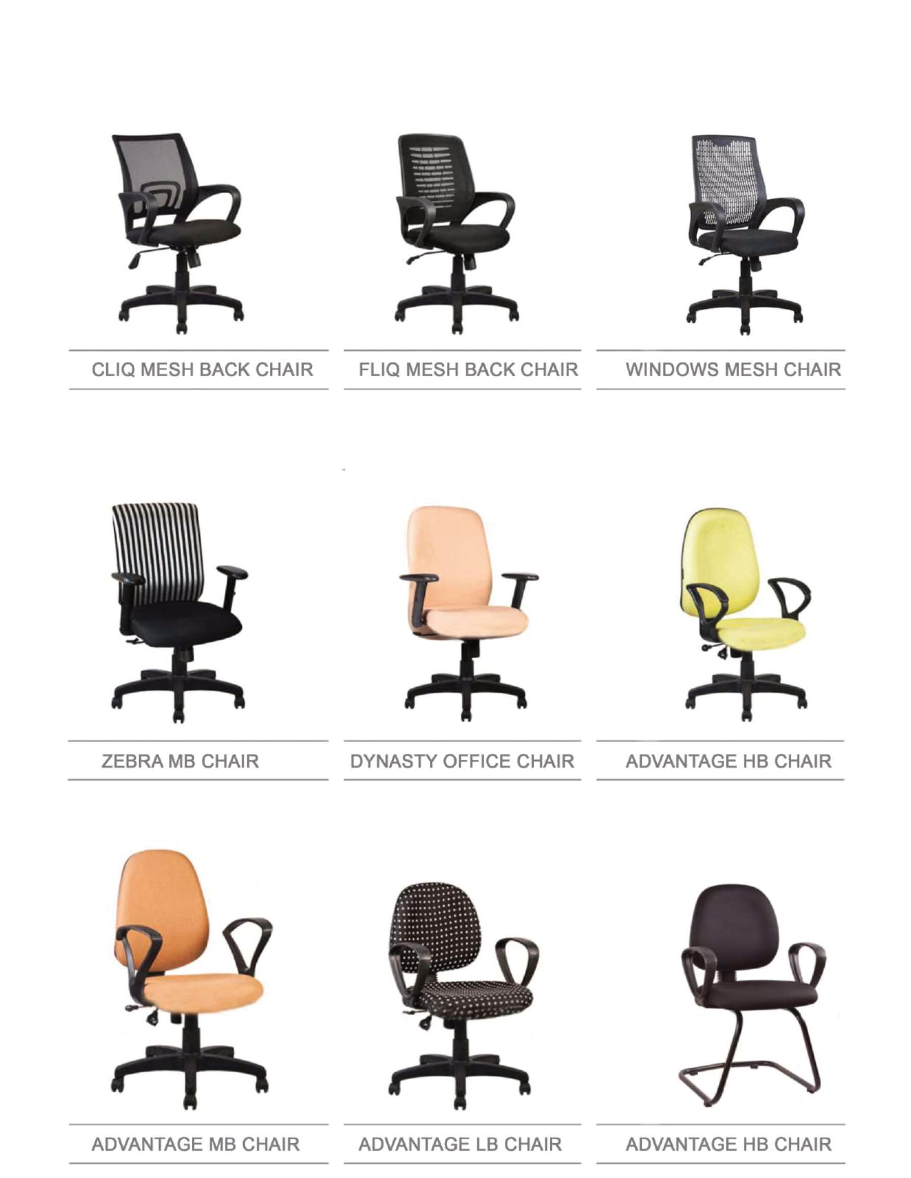 Ergonomic Office, Executive & Mesh Chairs Series - Page 8
