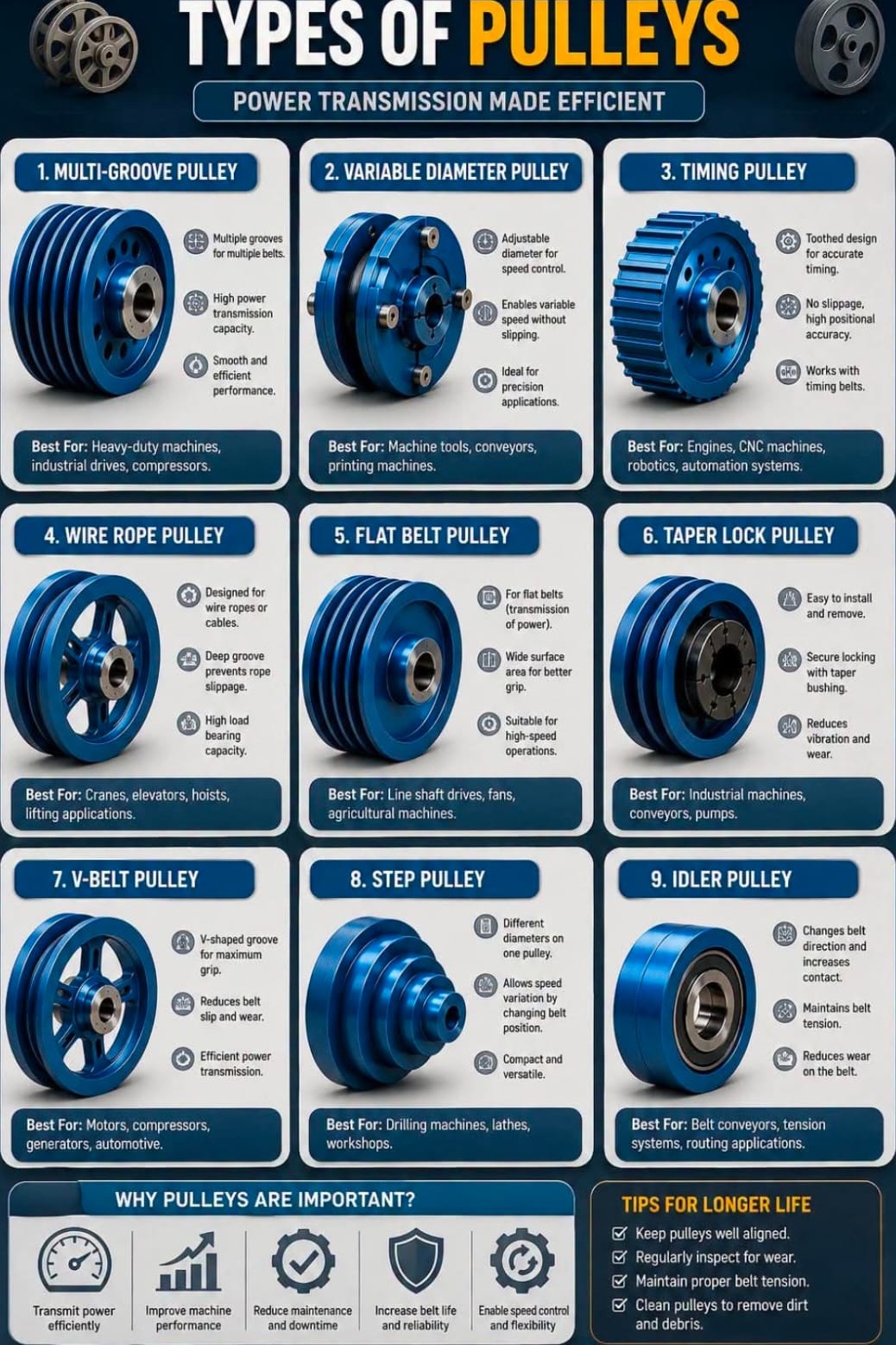 Motor Belt Wheels