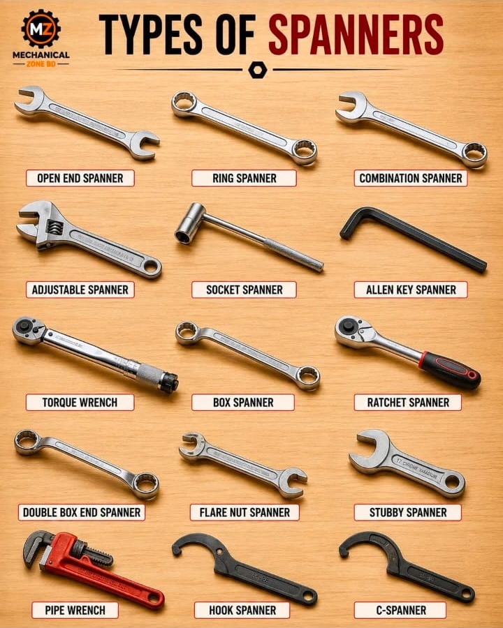 Spanners & Wrenches
