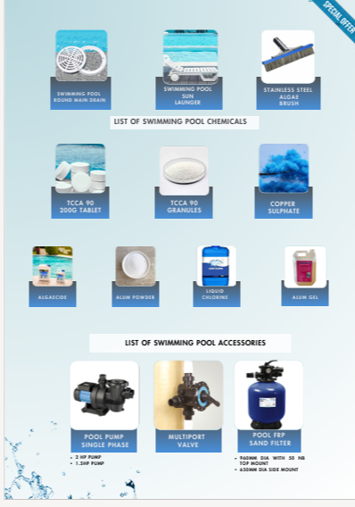 Swimming Pool Equipment & Specialty Chemicals Range - Page 2