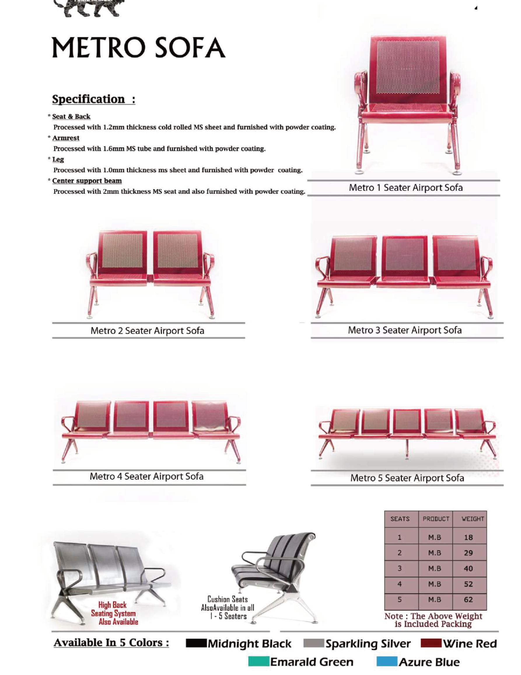 Airport & Public Seating Waiting Sofas Series - Page 2