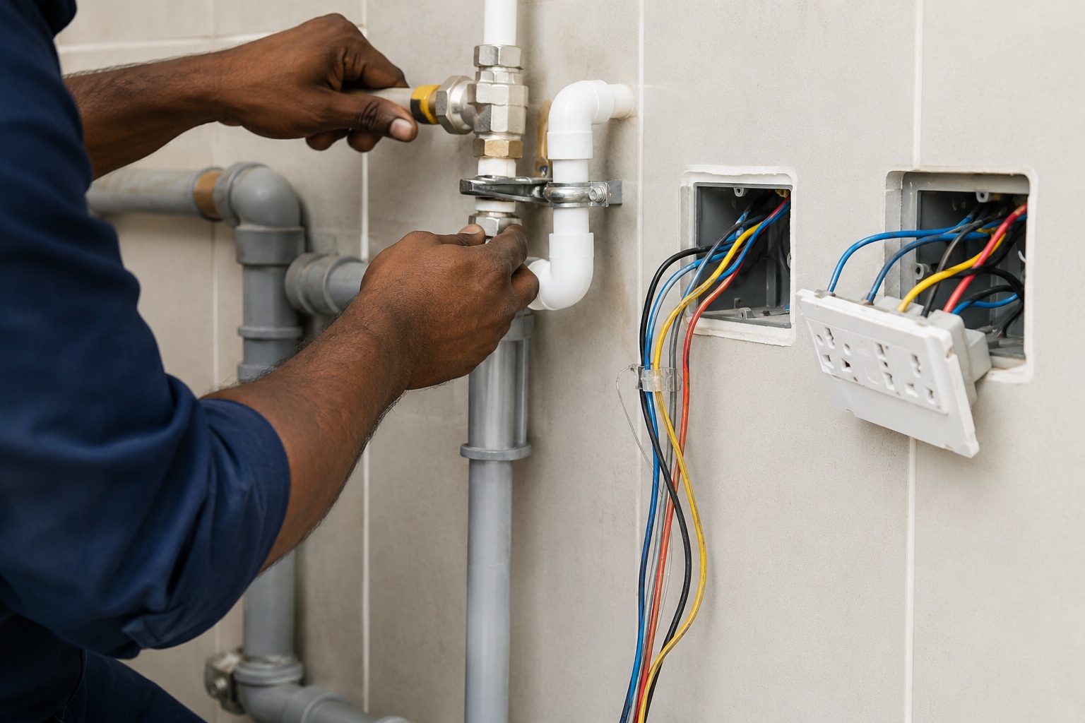 Electrical & Plumbing - New installation & Services