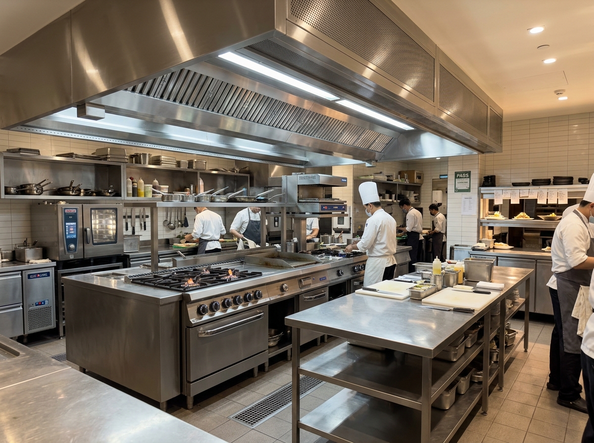 Hospitality commercial kitchen solution